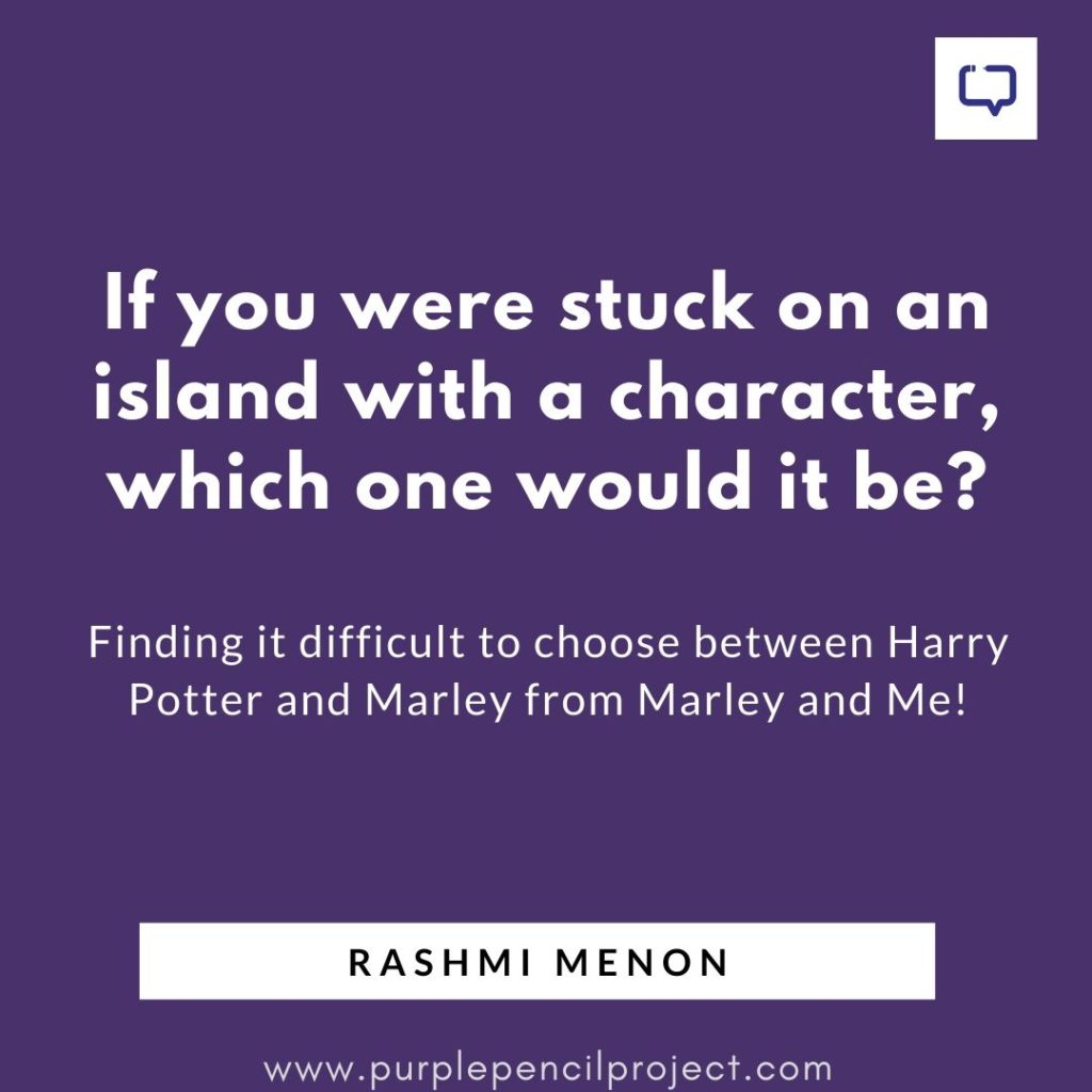 rashmi menon rapid fire question