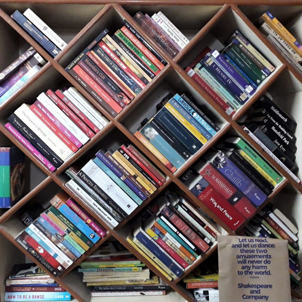 bookshelf photo