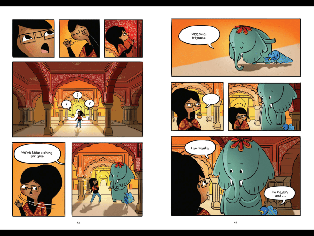 panel from pashmina by nidhi chanani