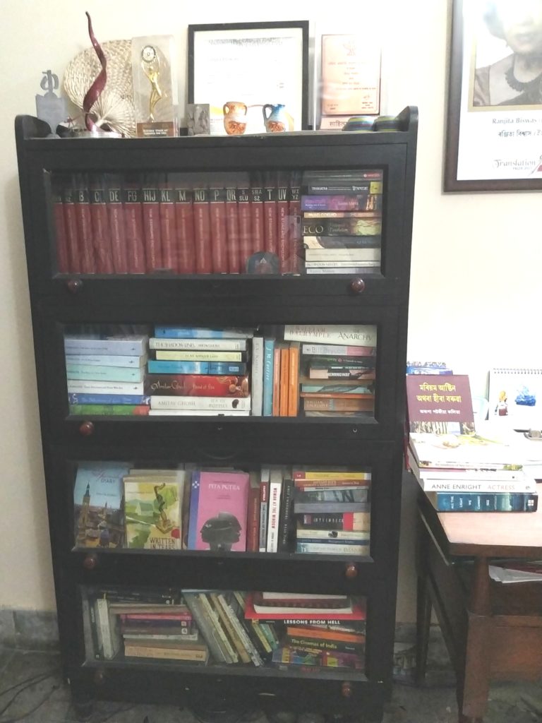 Ranjita Biswas bookshelf