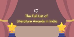 feature image for list of literature awards in india