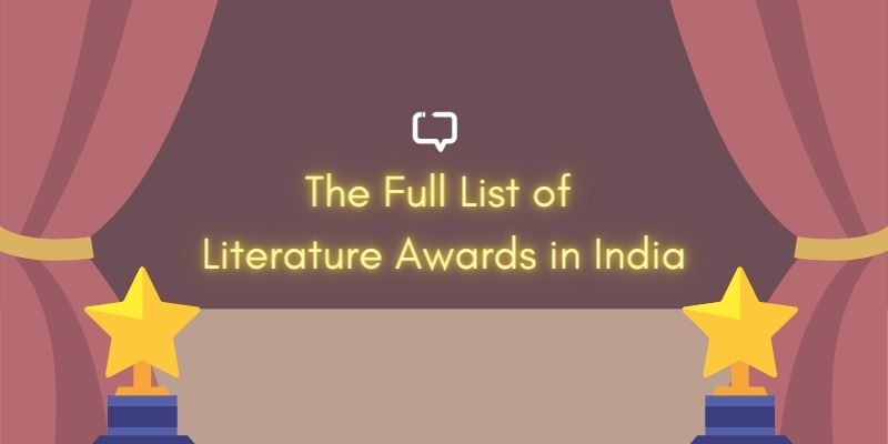 feature image for list of literature awards in india