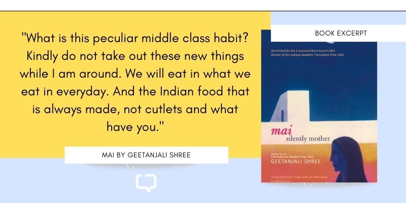 book excerpt from mai by geetanjali shree