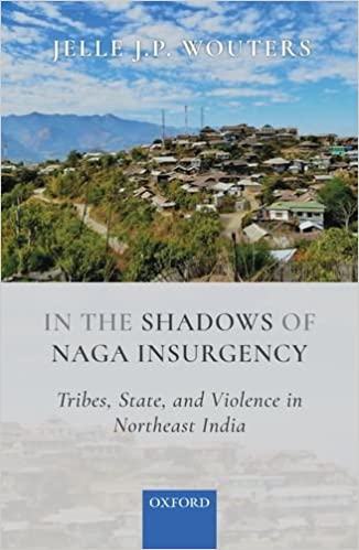 The cover of In The Shadows of Naga Insurgency book, which talks about Nagaland culture. 