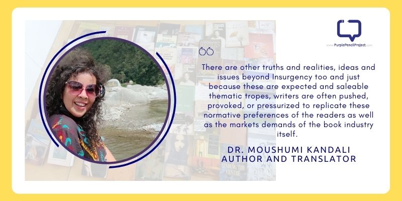 interview with Dr. Moushumi Kandali, author from north-east India