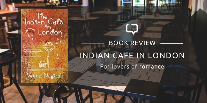 feature image for a book review of the indian cafe in london