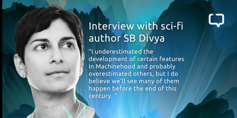 interview with sci fi author S B Divya