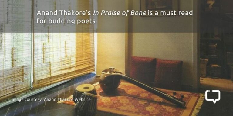 book review Anand Thakore poetry