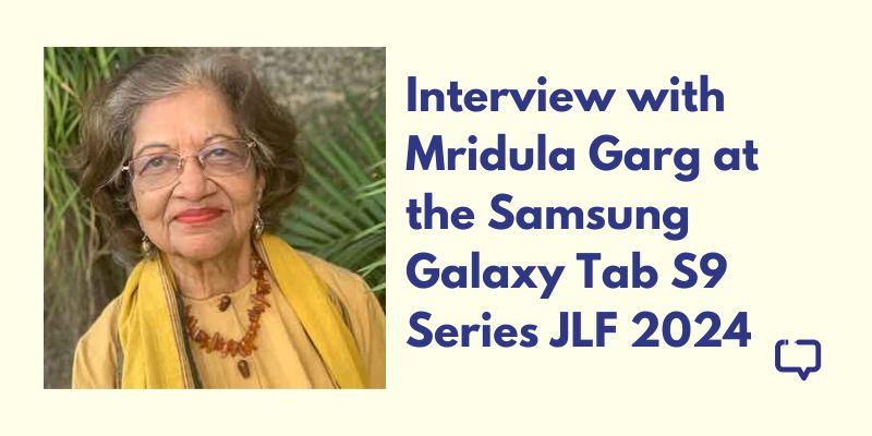 interview with Mridula Garg
