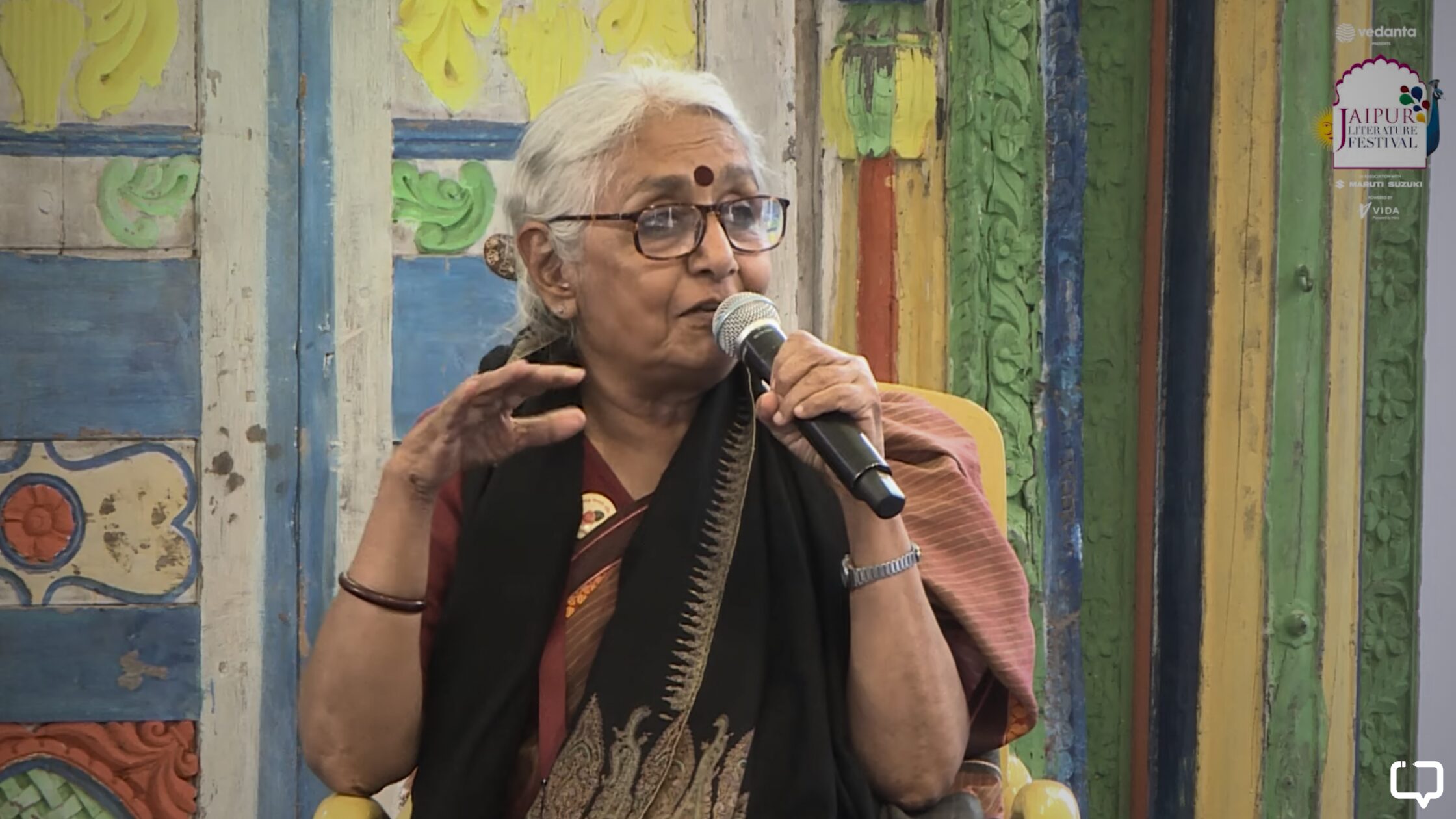 Aruna Roy at JLF 2025